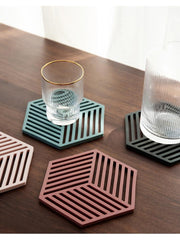 5 Sous Verres Silicone