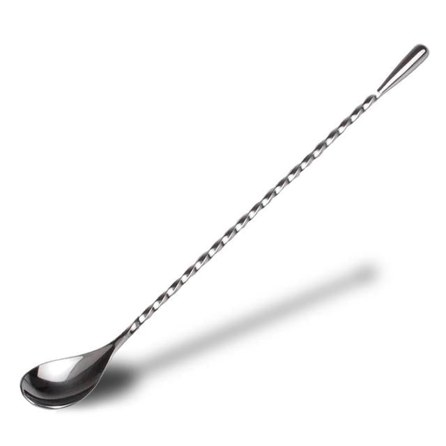 Cuillere a Cocktail Inox Argente