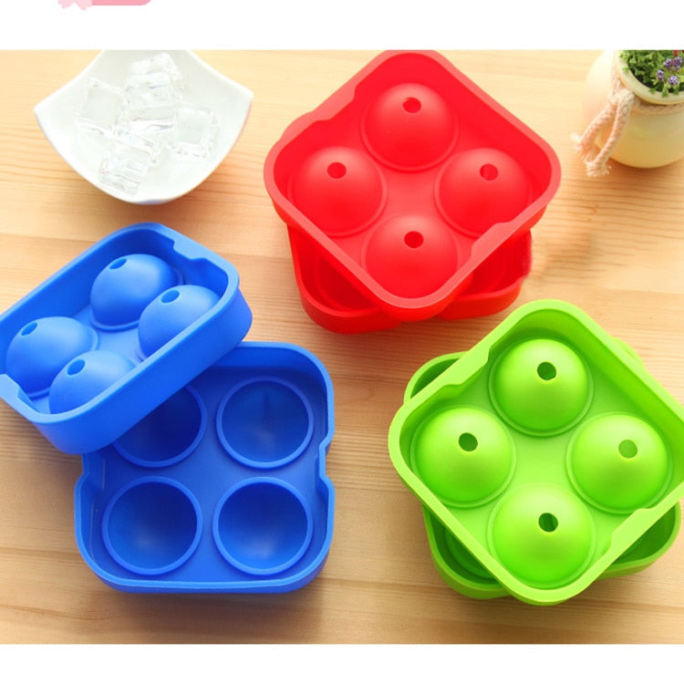 Moule a Glacons Ronds - Coloree