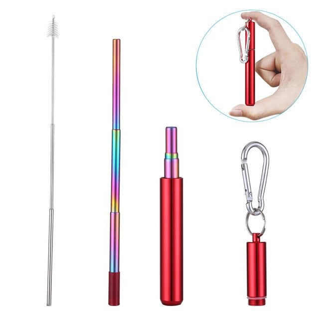 Paille Retractable