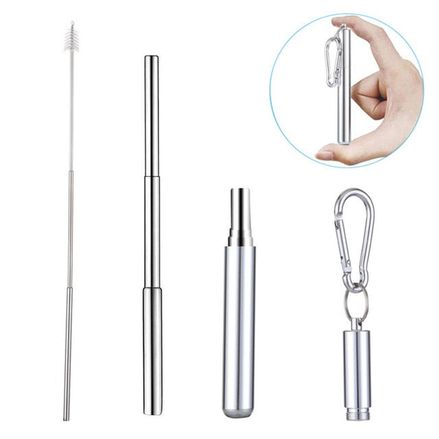 Paille Retractable