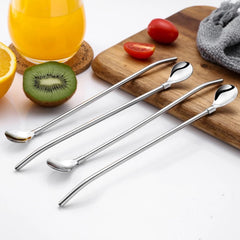 Pailles a Cocktail Classiques et Cuilleres
