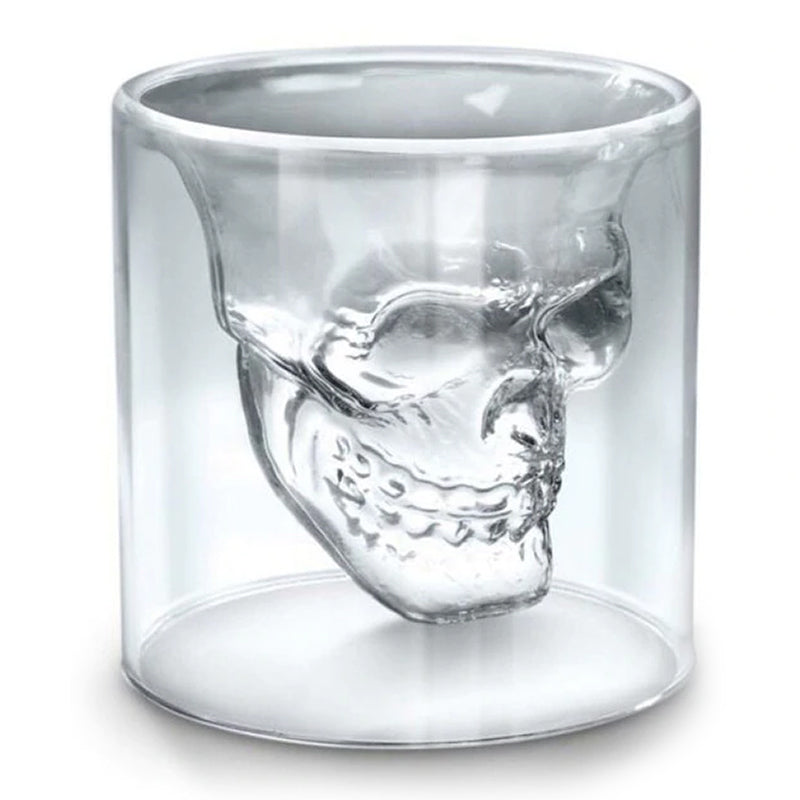 Verre à Cocktail Tete de Mort