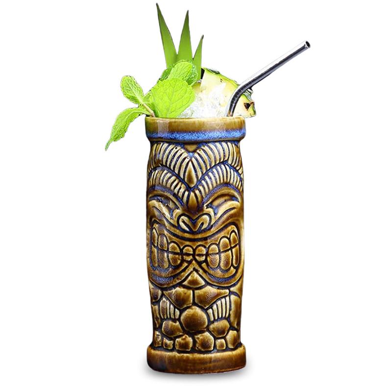 Verre à Cocktail Tiki Typique