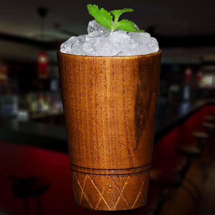Verre à Cocktail en Bois