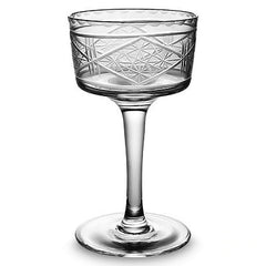 Verre a Cocktail Motif en Relief