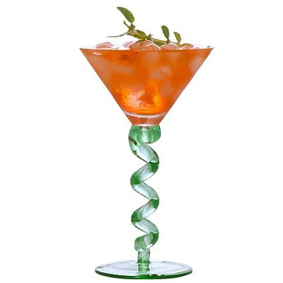 Verre a Cocktail Pied Torsade