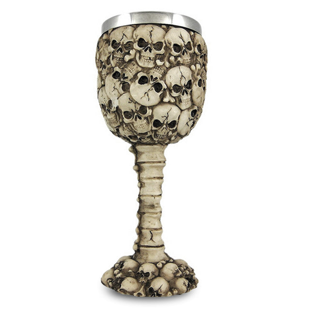 Verre a Cocktail Tete de Mort (Halloween)