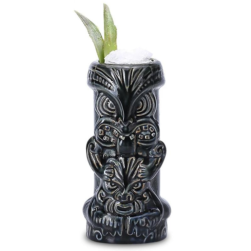 Verre a Cocktail Tiki Dieu Noir
