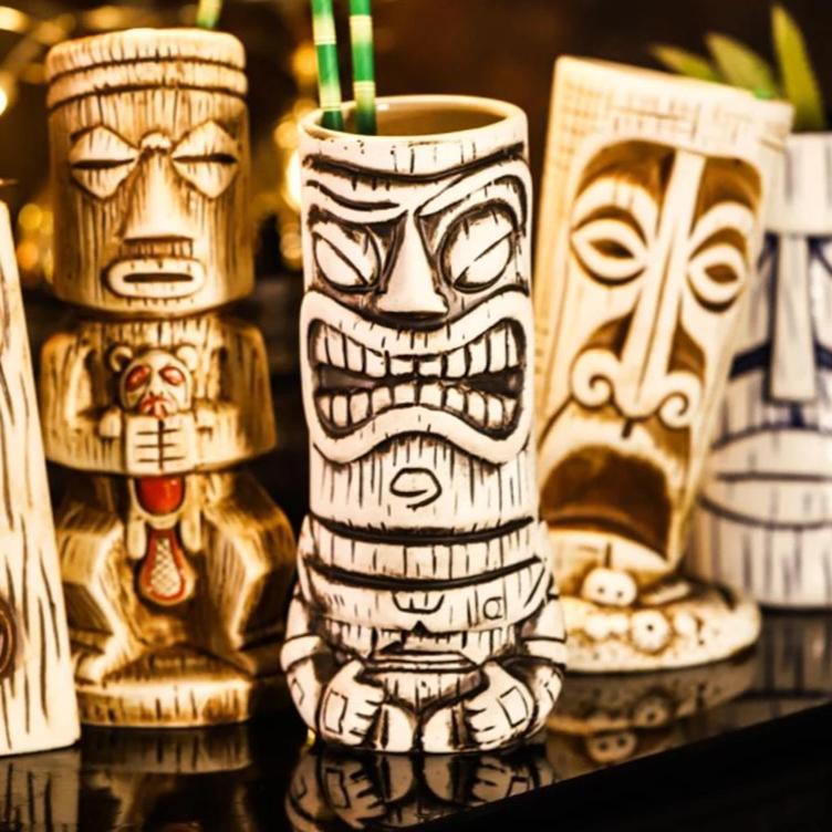 Verre a Cocktail Tiki Maori
