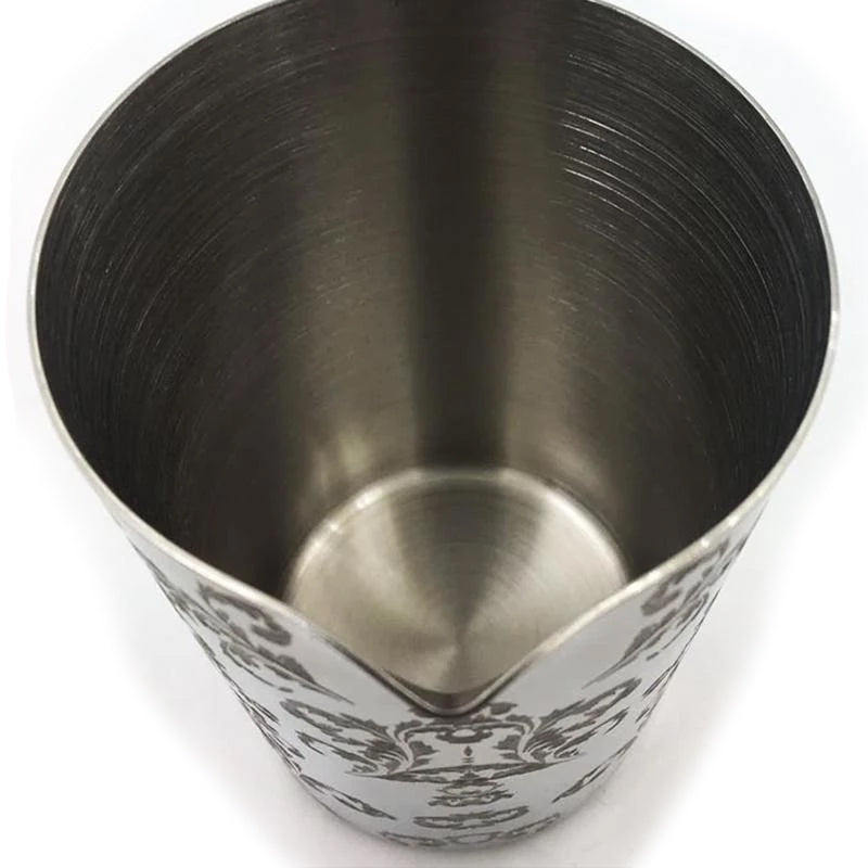 Verre a Melange Inox Fleuri - Interieur