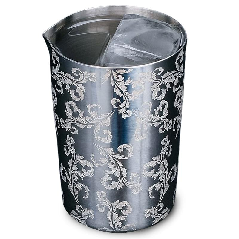 Verre a Melange Inox Fleuri - Presentation